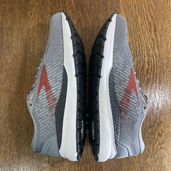 Brooks Addiction GTS 15 Running Shoe Men’s Size 13 Narrow Grey/Ebony/Chili - Picture 8 of 12